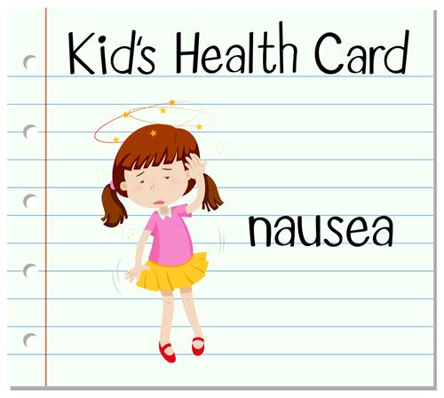 student health card nausea